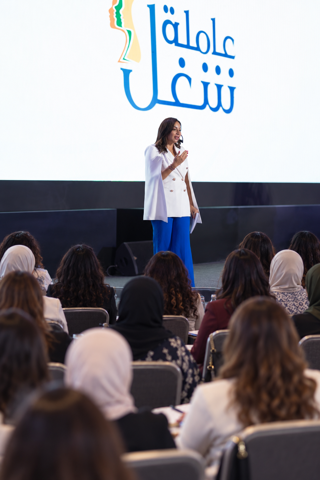 Rana Arafa facilitating The Management Cohort group executive coaching programme